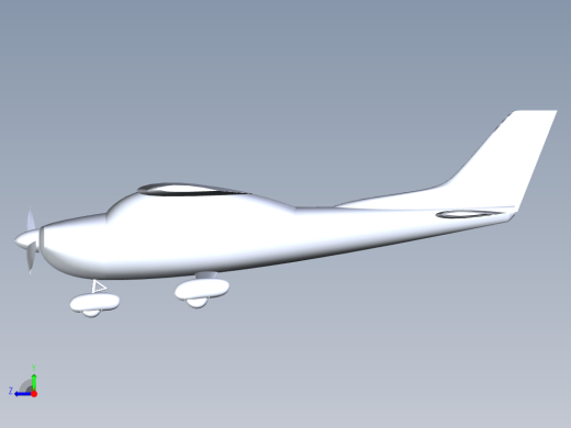 飞机 cessna-182-assembly-1 1 STP缩略图