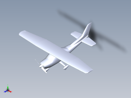 飞机 cessna-182-assembly-1 1 STP缩略图