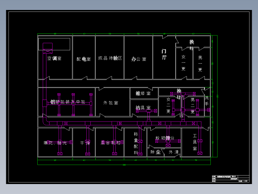 年产1.5亿双醋瑞因胶囊制药工艺设计+CAD+说明书缩略图