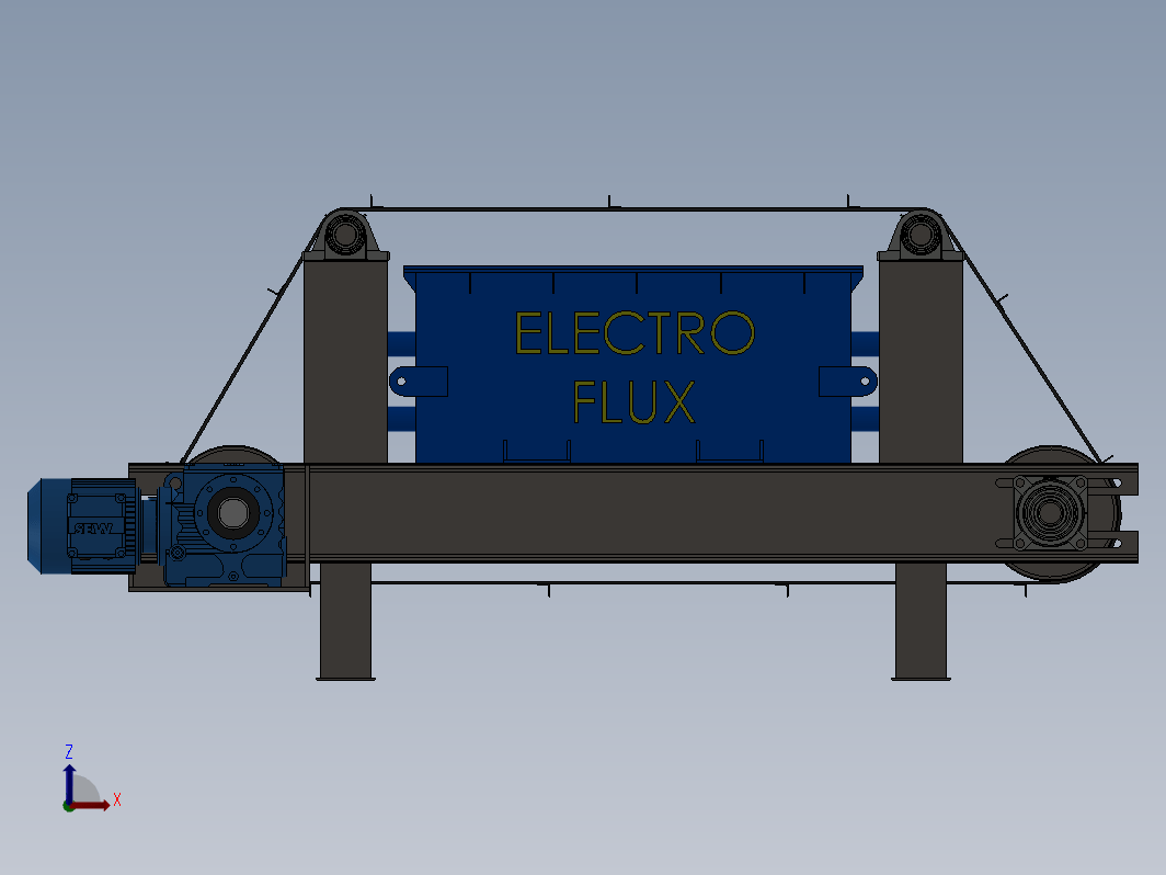 F0563-金属收集传送带