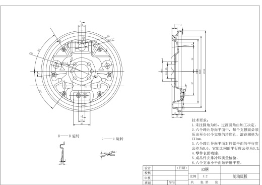 后轮制动器鼓式制动器缩略图