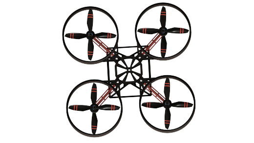 Blackbird Quadcopter v7黑鸟四旋翼机结构缩略图