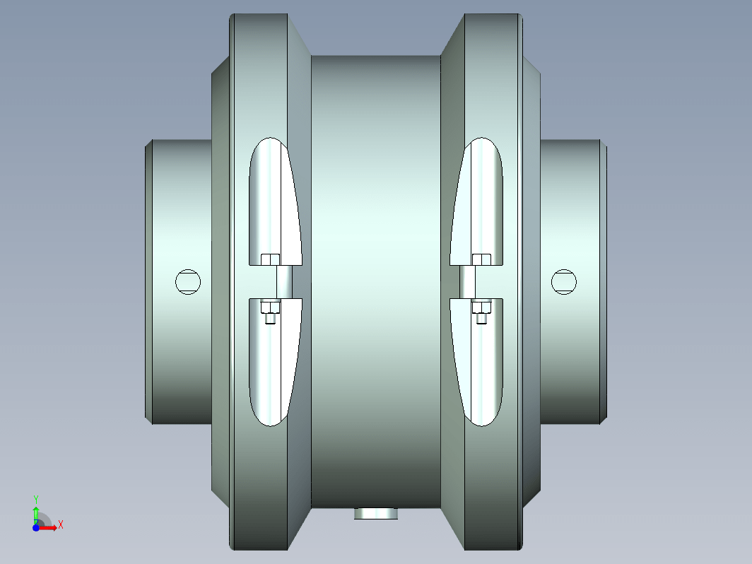 JB8869_JS5_56x63蛇形弹簧联轴器