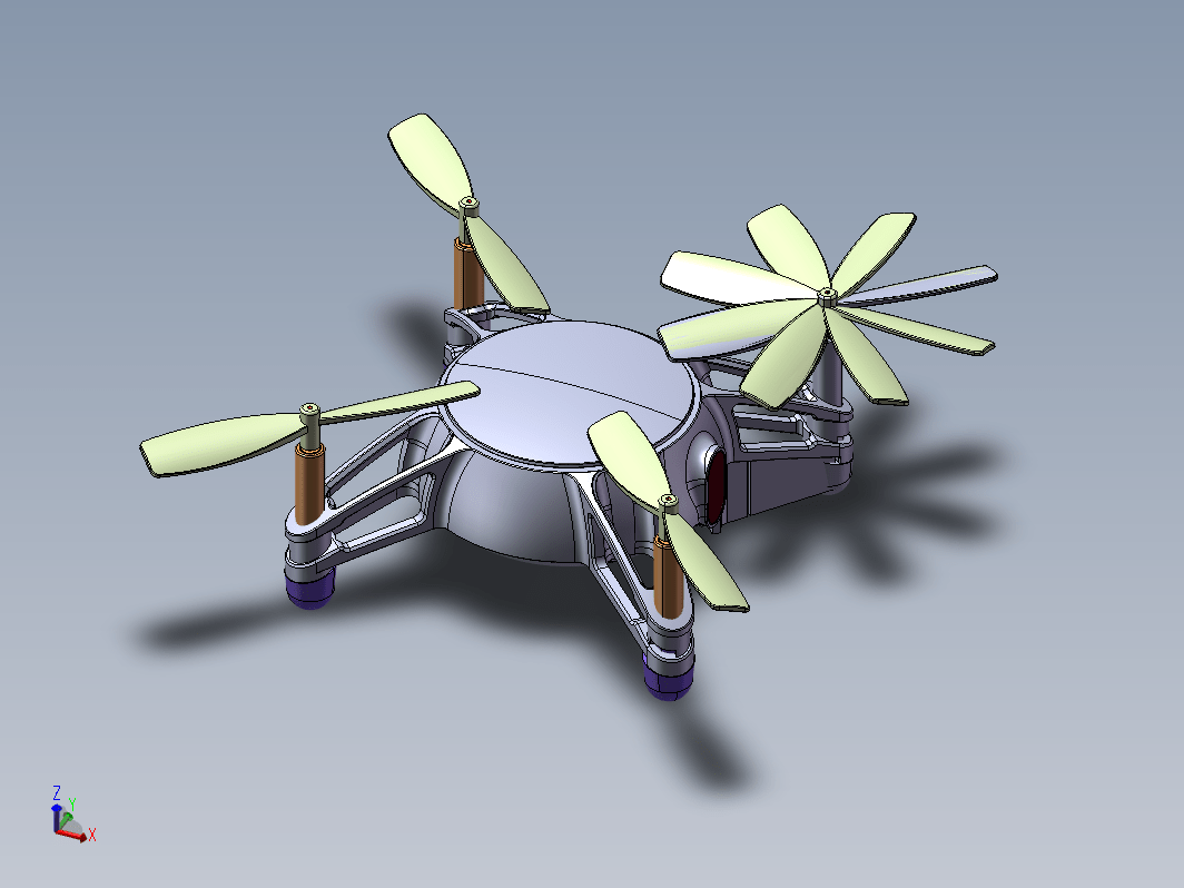 B43-智能小型无人机造型