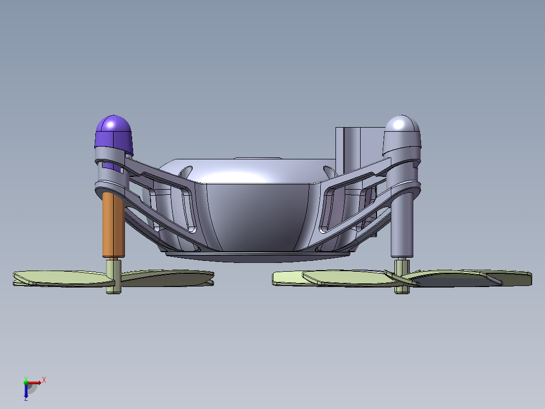 B43-智能小型无人机造型