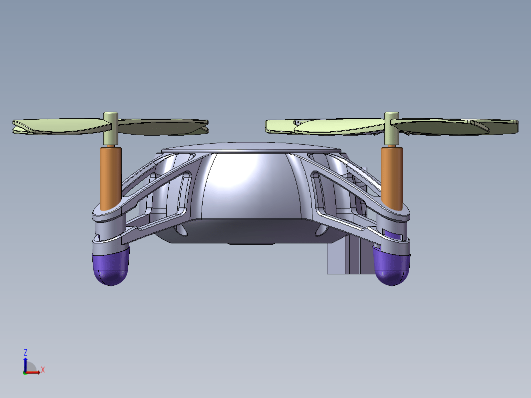 B43-智能小型无人机造型