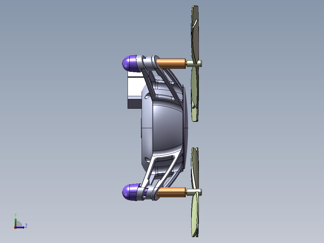 B43-智能小型无人机造型