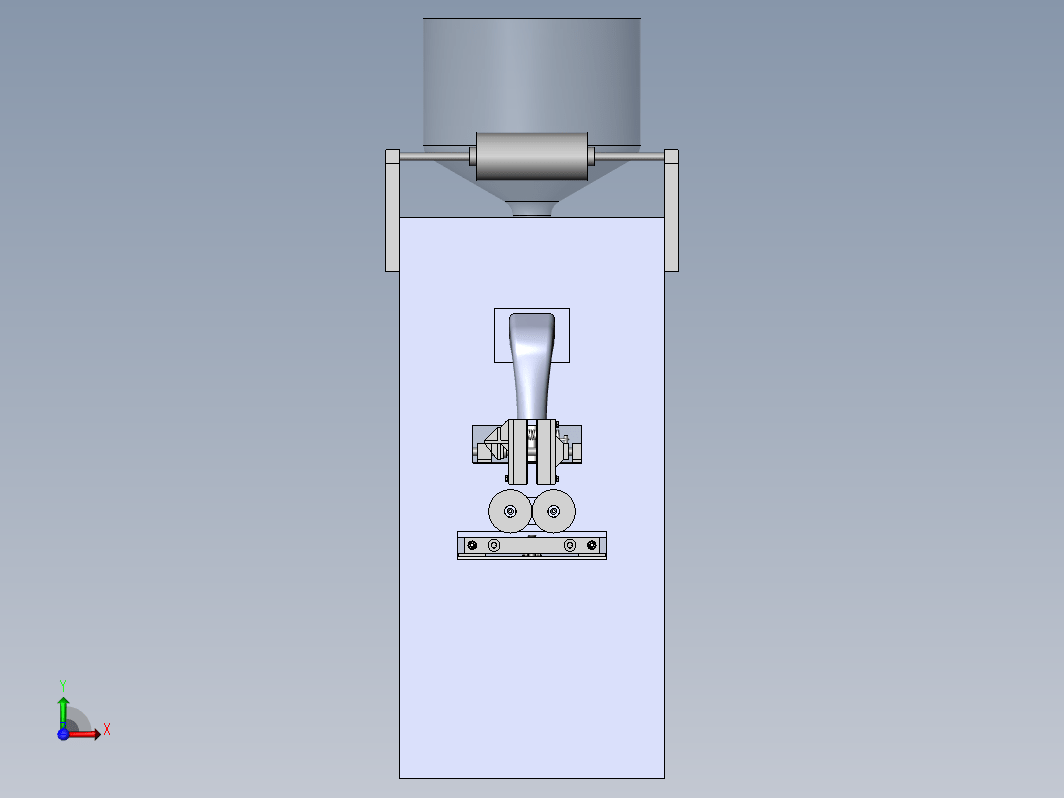 粉末类（茶叶、调料包）包装机构设计三维SW214带参+CAD+说明书