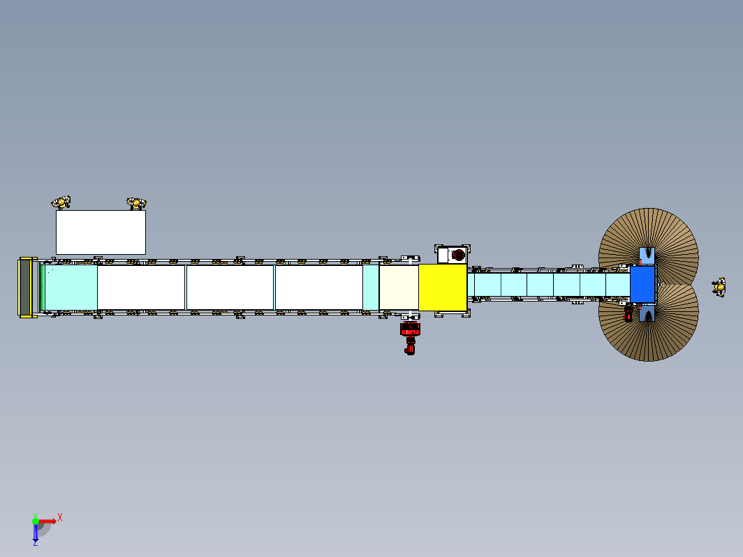 CT002_MTJ双段斜坡输送线