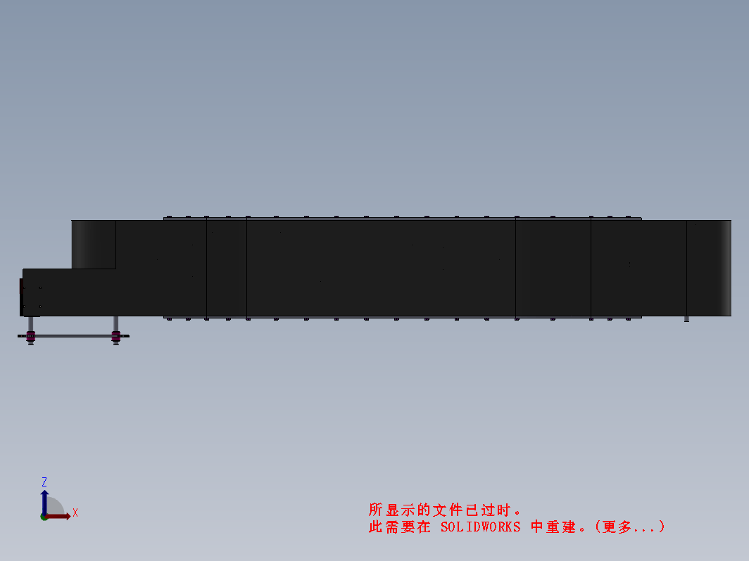 自动扶梯模型sw