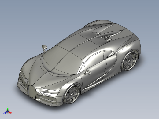 bugatti-chiron豪华超跑车缩略图