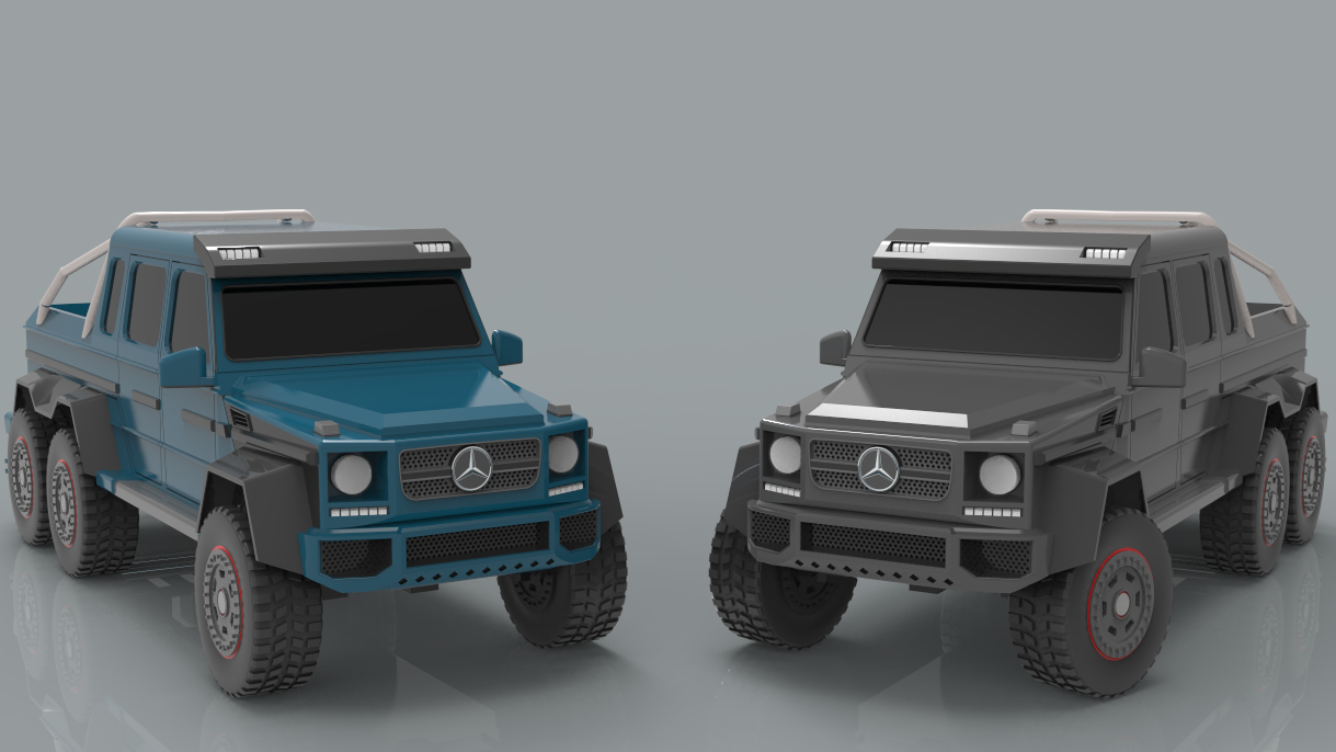 G63 AMG 6x6皮卡车