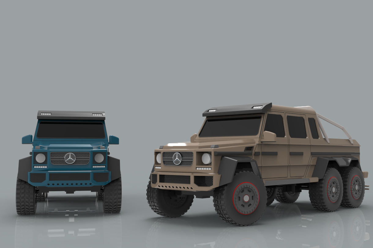 G63 AMG 6x6皮卡车