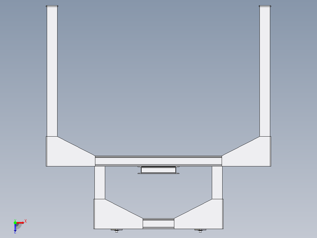 屏幕架机构