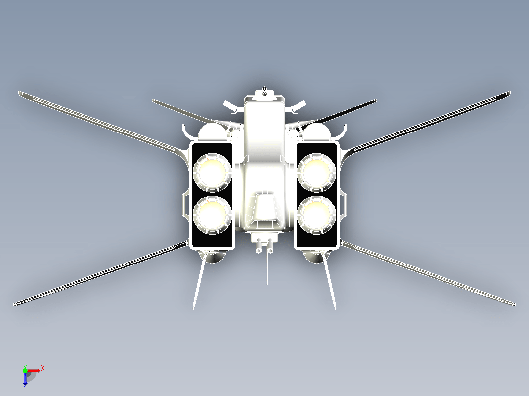 宇宙飞船三维