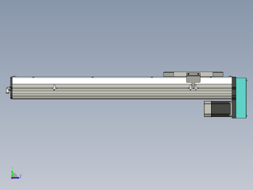 直线运动，行程为700 mm，底部电机XNTD22-BM-700缩略图