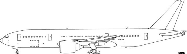 波音777-300er飞机客机