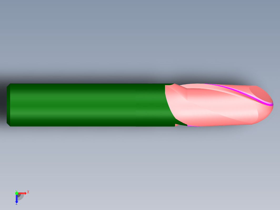 球头铣刀模型