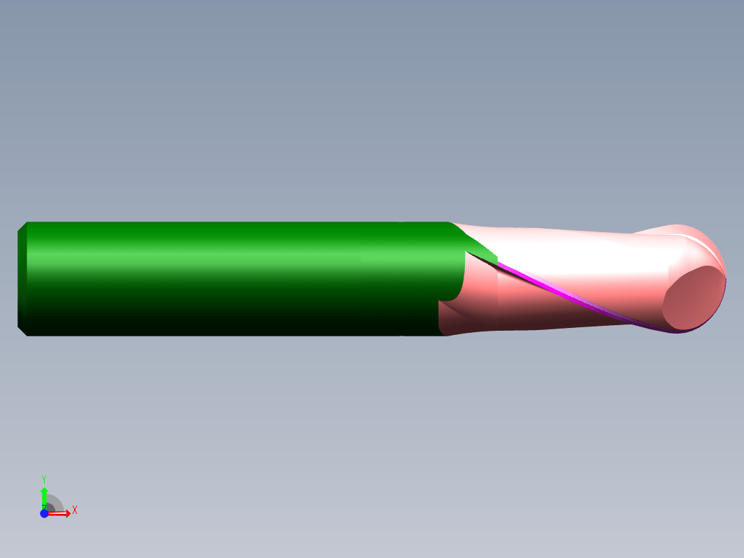 球头铣刀模型