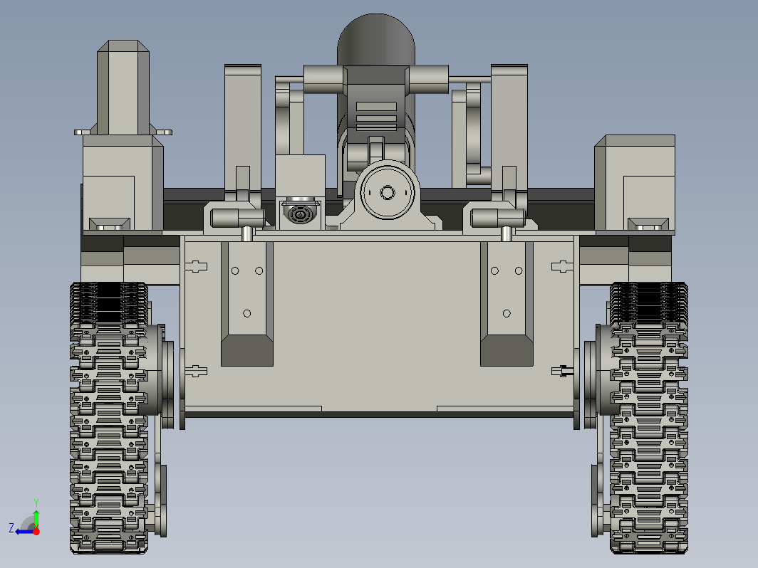 Track - Ural履带坦克玩具模型