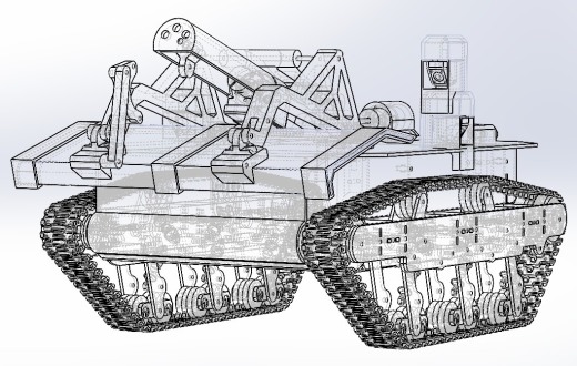 Track - Ural履带坦克玩具模型缩略图