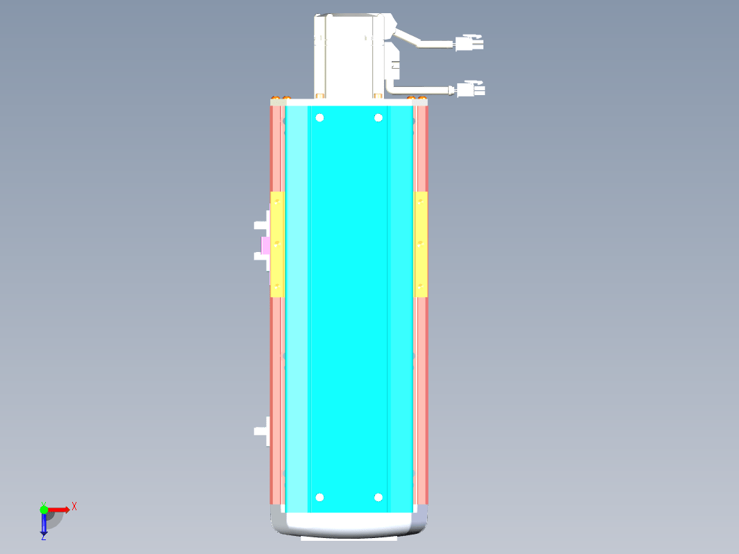 KTH13-150-BC-200W伺服电机KTH22 丝杆模组 负载150kg 丝杆滑台 半封闭模组 螺杆式模组-马达外露