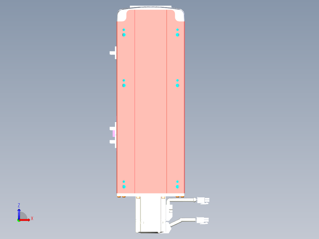 KTH13-150-BC-200W伺服电机KTH22 丝杆模组 负载150kg 丝杆滑台 半封闭模组 螺杆式模组-马达外露