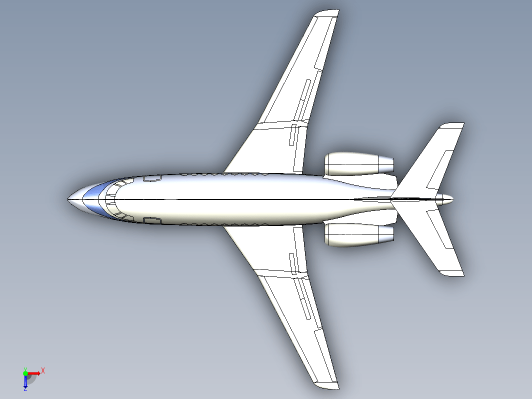 达索Falcon 2000公务飞机