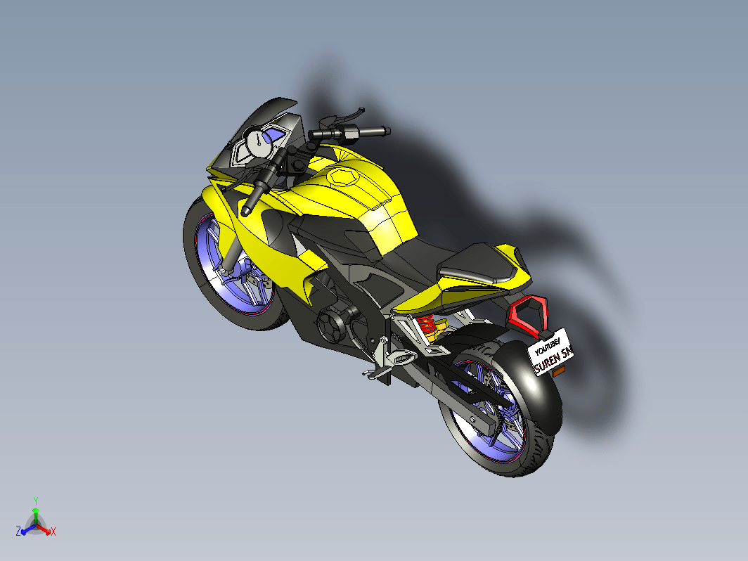 摩托车 BAJAJ Pulsar RS200