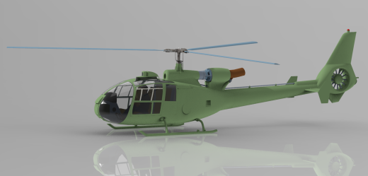 Sa341 Gazelle小羚羊轻型直升机缩略图