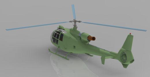 Sa341 Gazelle小羚羊轻型直升机缩略图