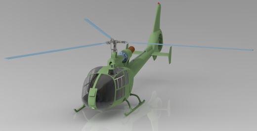 Sa341 Gazelle小羚羊轻型直升机缩略图