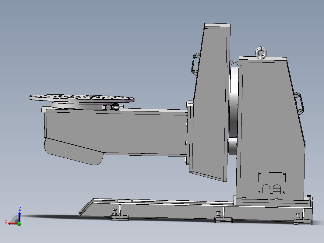 L型变位机 3D