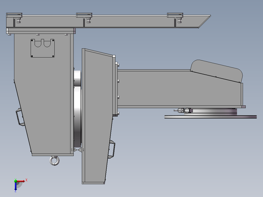 L型变位机 3D