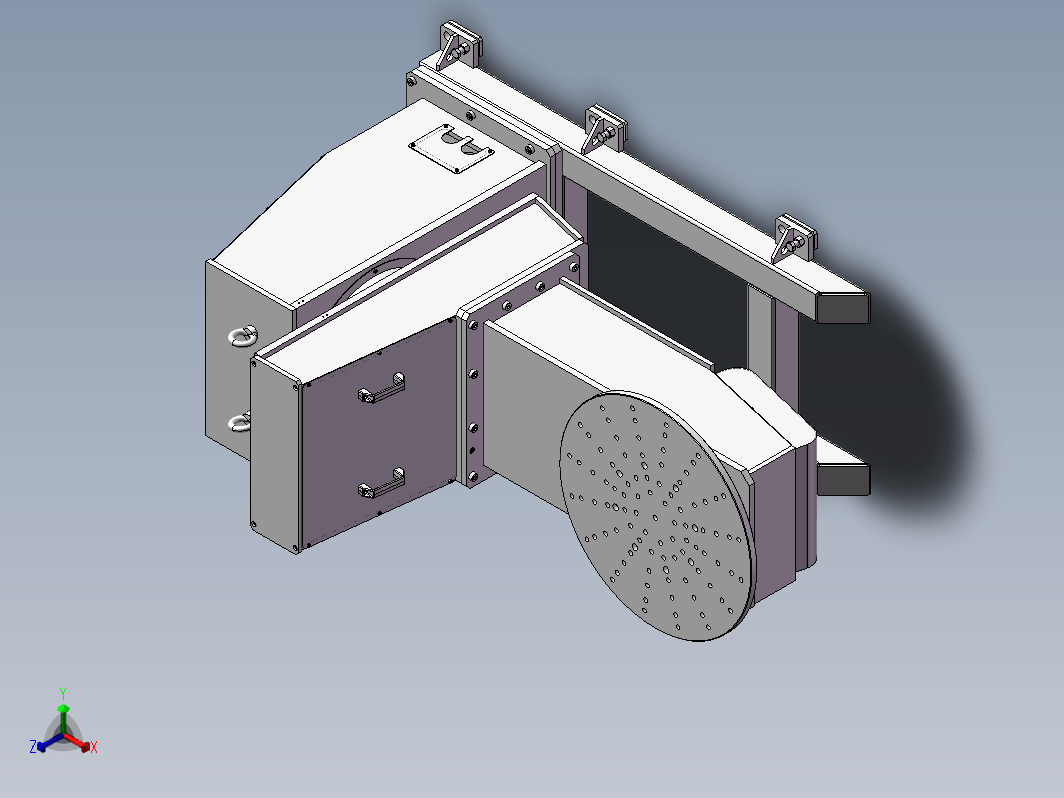 L型变位机 3D