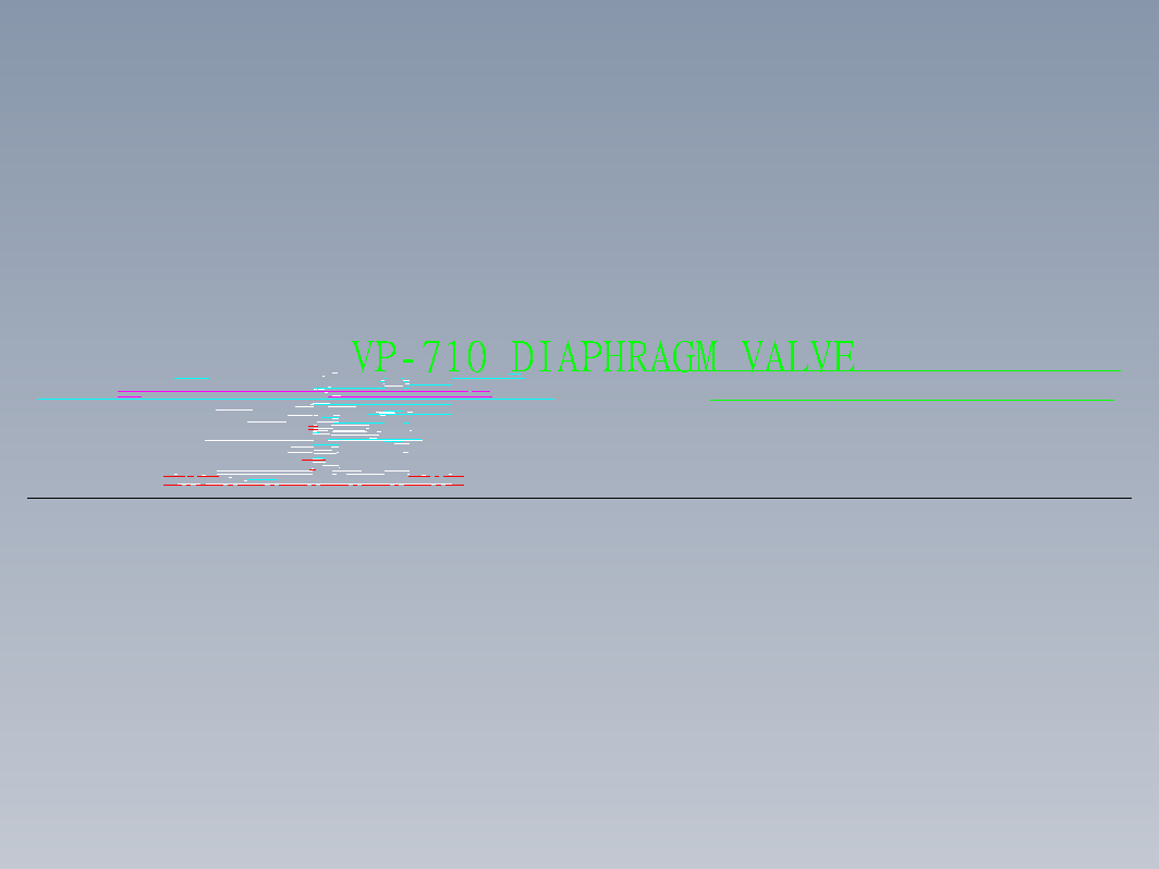 VP 710 法兰隔膜阀