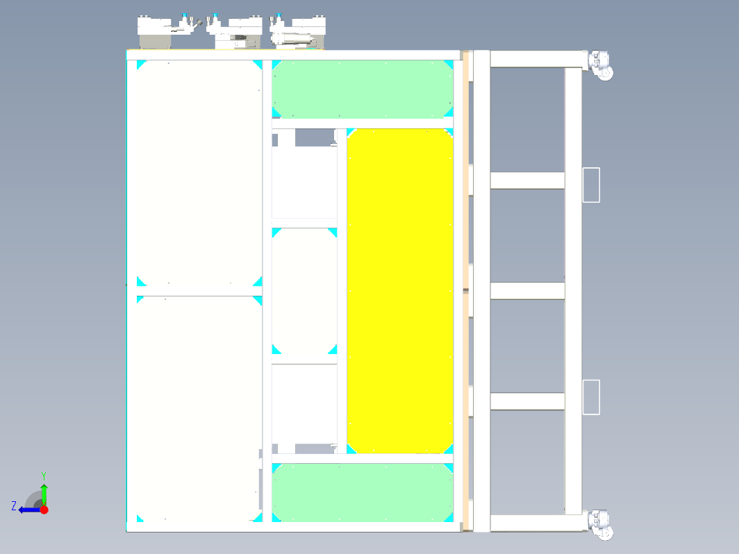 板料产品表面拉丝抛光设备三维Step无参