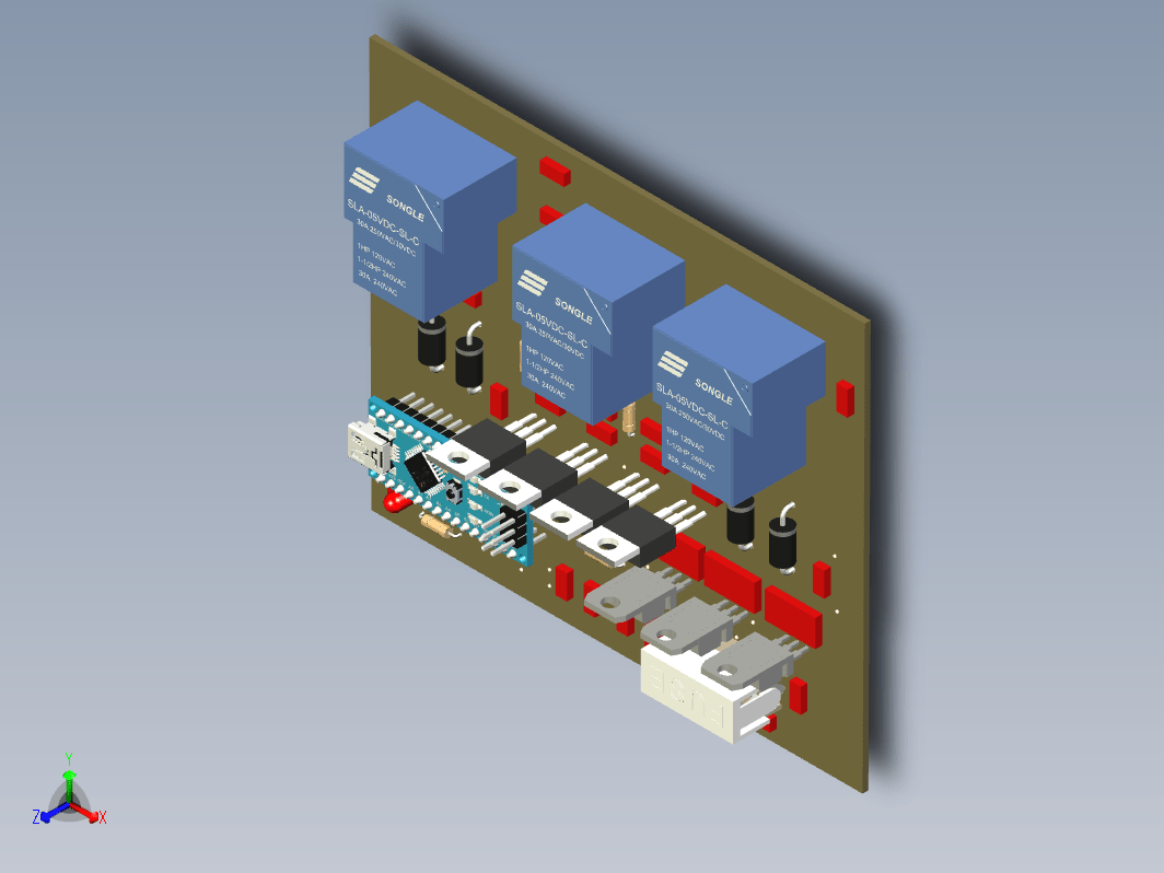 电路板 主板 40a-motor-driver-1 1 STP