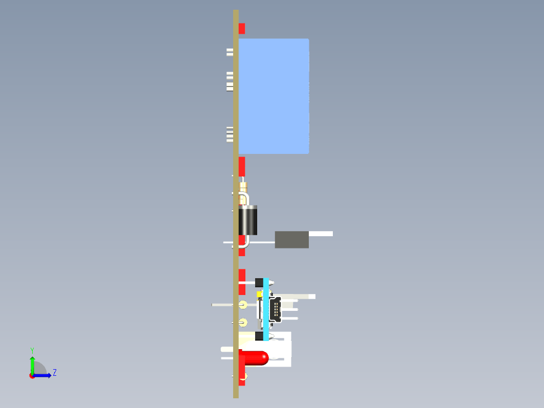 电路板 主板 40a-motor-driver-1 1 STP