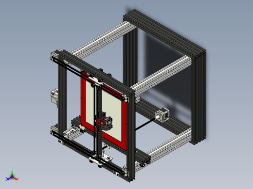 3D打印机设计模型缩略图