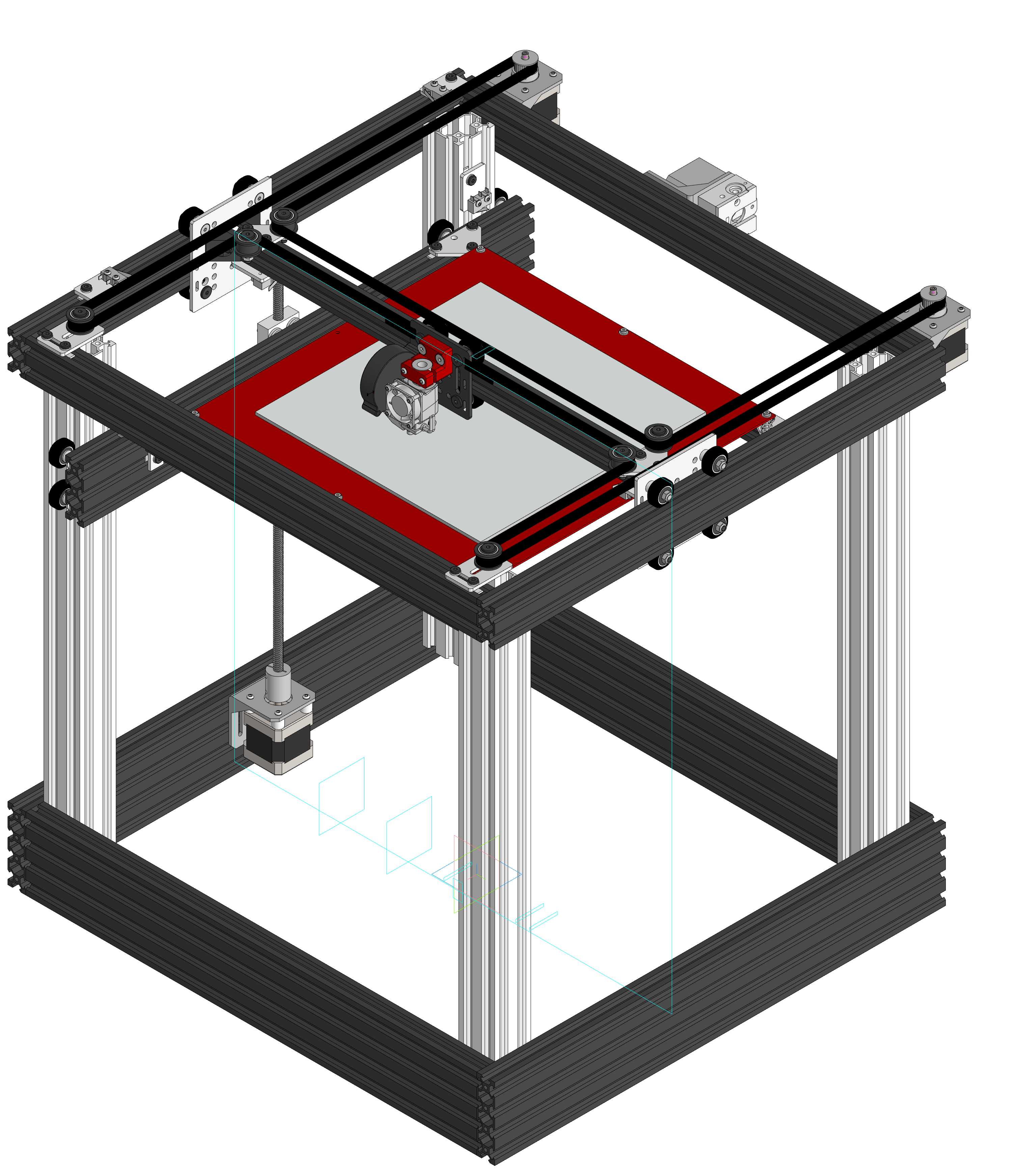 3D打印机设计模型