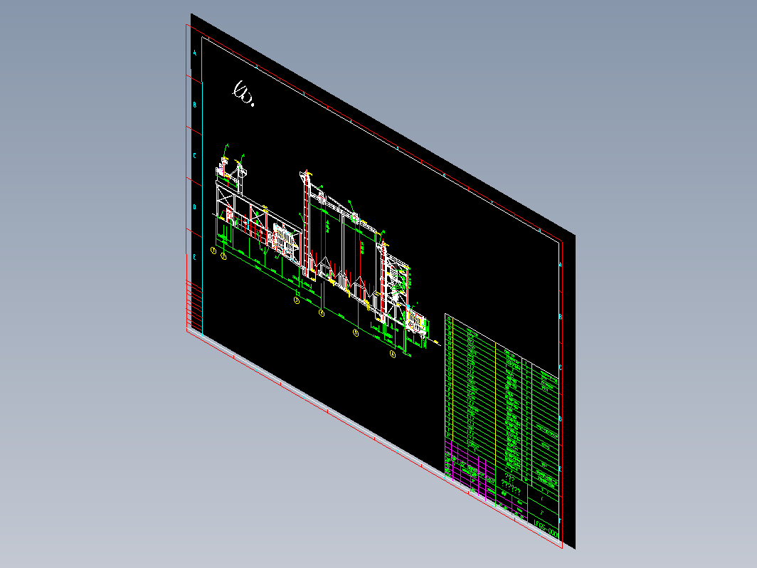 ∅3.2-13M开流磨粉磨站工艺布置图