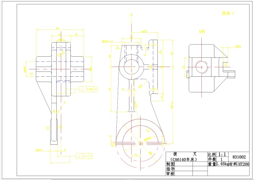拨叉831002铣32X90面夹具设计+CAD+说明书  -屿双网缩略图