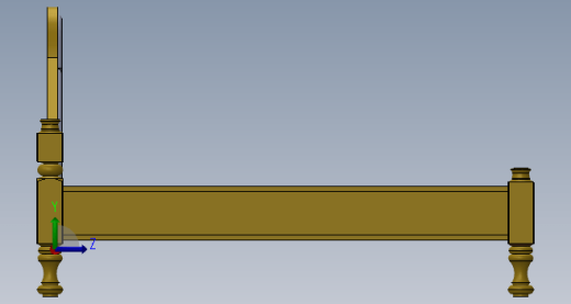 K9672-6英尺X 6英尺定制床缩略图
