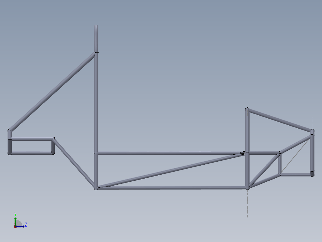 赛车钢架结构