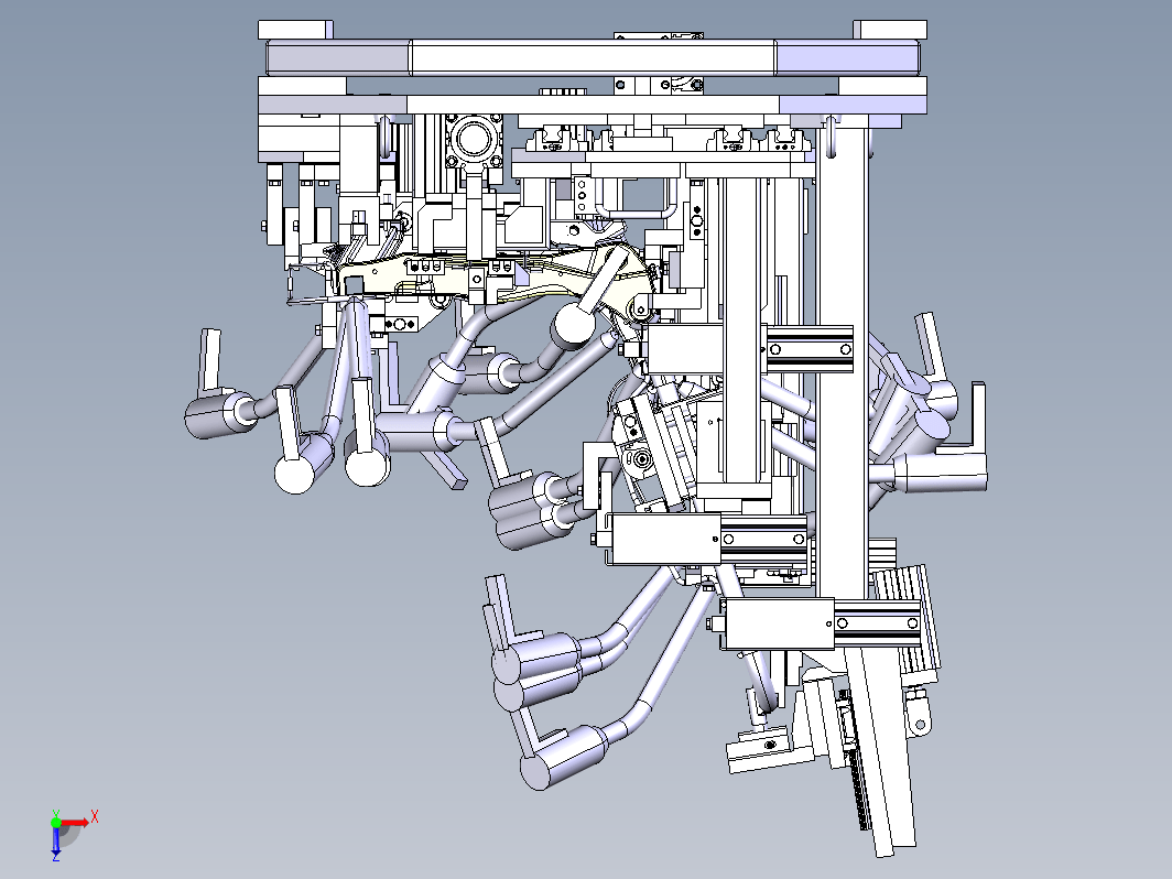 汽车行业-汽车座椅骨架焊接治具