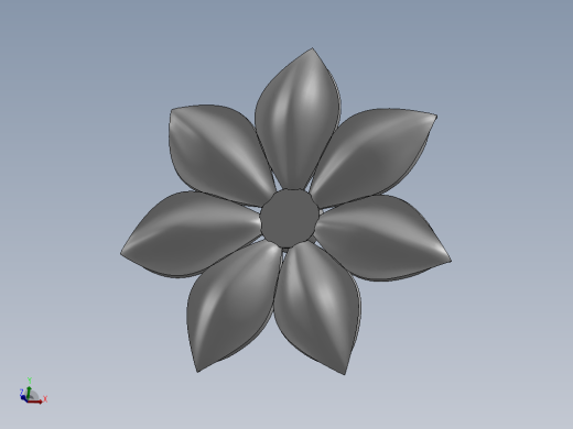 solidworks 中的花