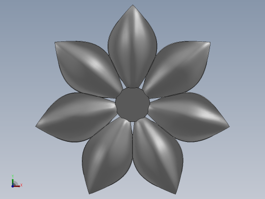 solidworks 中的花缩略图