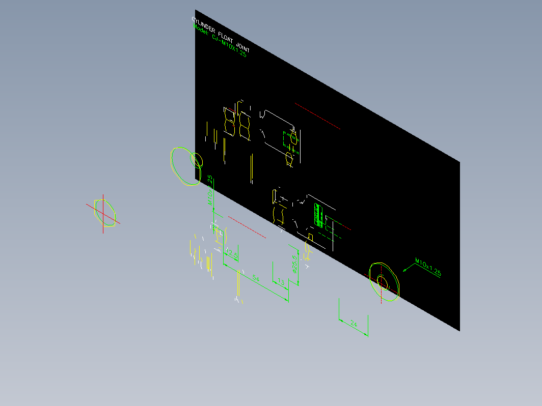 气缸 CjM10125