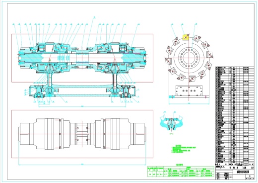 连续采煤机截割部设计+CAD+说明书缩略图